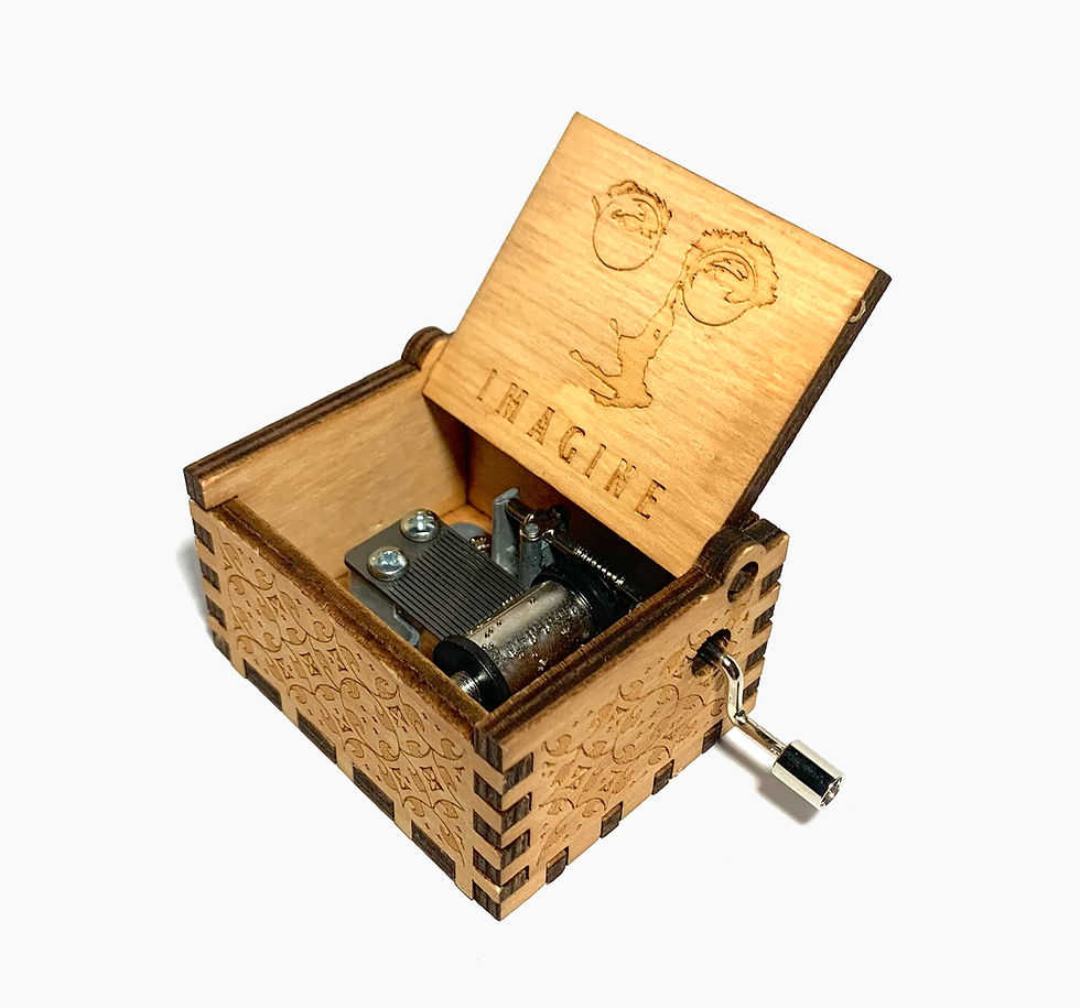 Miniaturbild: Stellen Sie sich vor - John Lennon - Speziell gefertigte Spieluhr