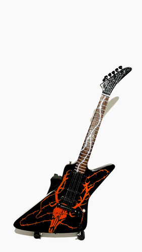 Metallica - James Hetfield Handcrafted Guitar Miniature | The