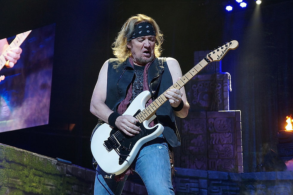 Miniatura: Miniatura de guitarra única hecha a mano de Iron Maiden