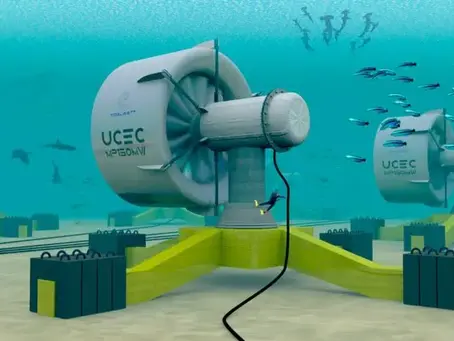 Brazilian physicist develops underwater turbine 60% smaller and 3x more efficient