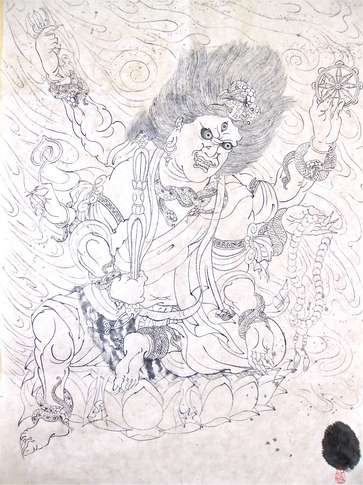 烏芻沙摩明王 Ususama Myoo