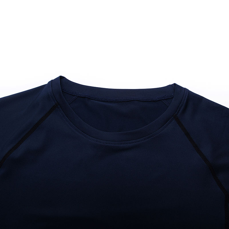 Miniatura: Men Running Compression T-shirt Short Sleeve Sport Tees Gym Fitness Sportshirts 