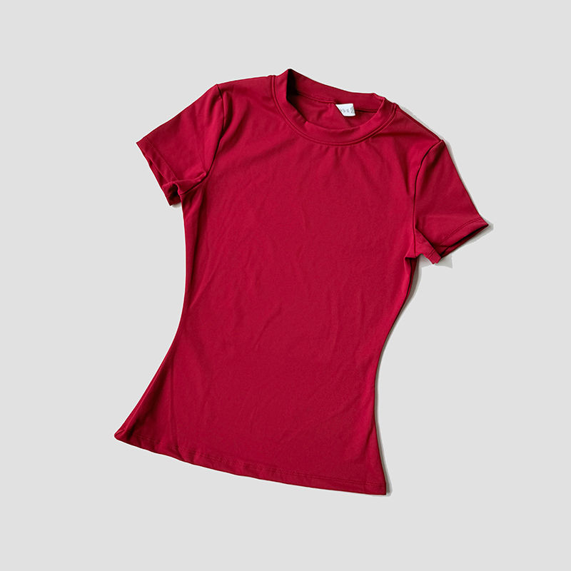Miniatura: WAREBALL Sports Tops Quick-drying Ladies Tank Top Fitness Running Yoga Short Sle