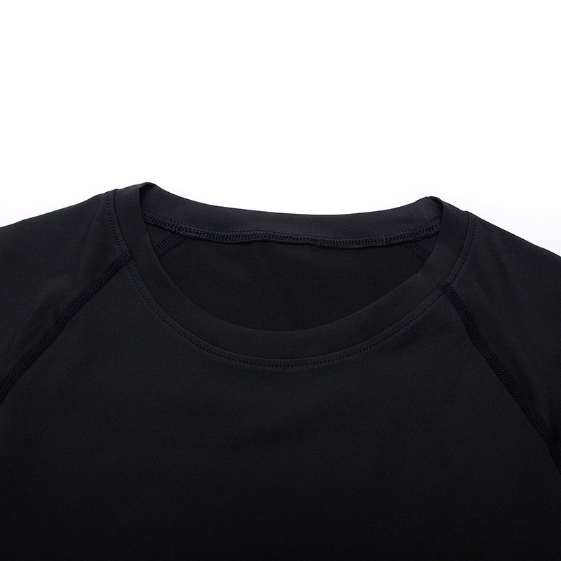 Miniatura: Men Running Compression T-shirt Short Sleeve Sport Tees Gym Fitness Sportshirts 