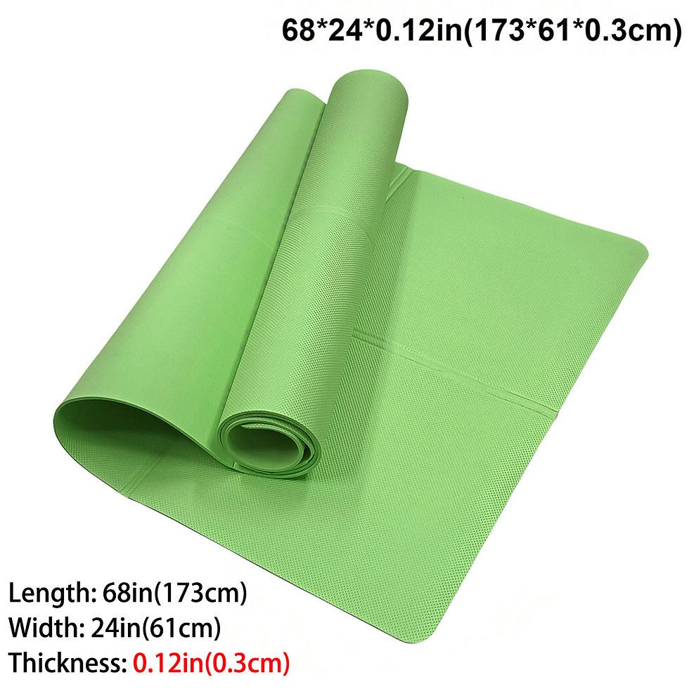 Miniatura: Quick-Fold EVA Yoga Mat: Portable, Sweat-Resistant & Ultra-Comfortable