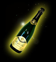 Bouteille de champagne Berjot Fils