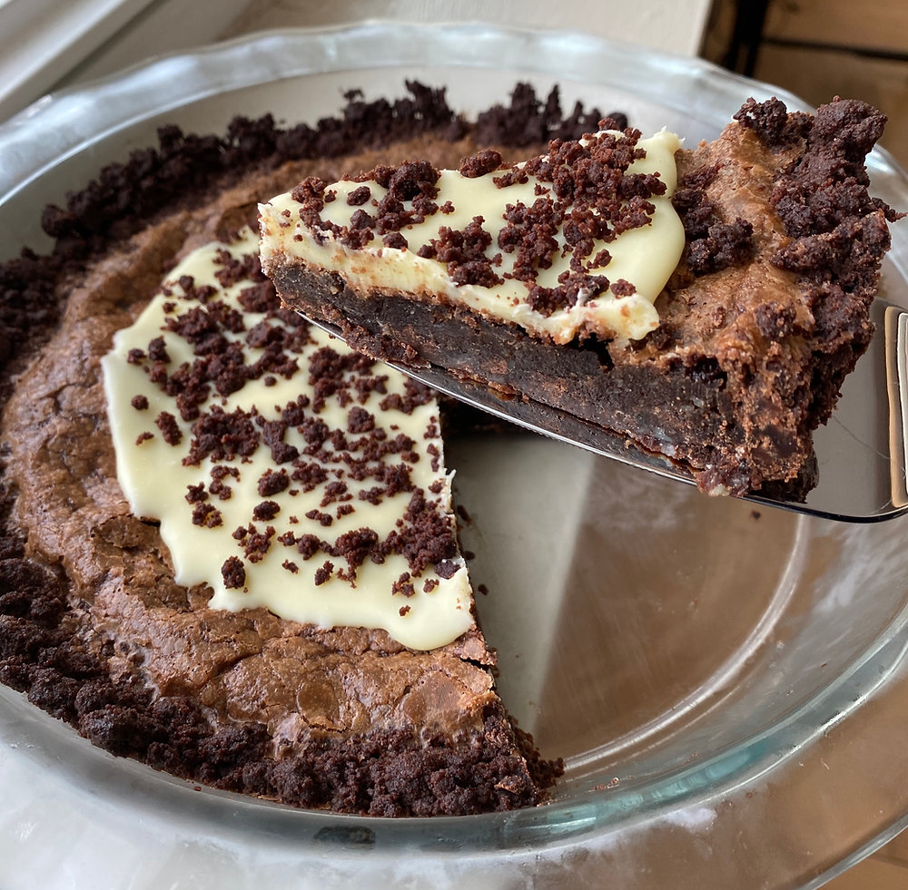 Chocolate mint Milk Bar pie