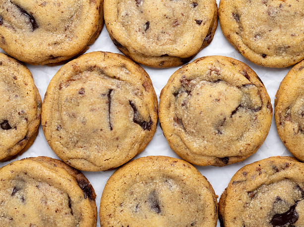 triple chocolate brown butter cookies cl