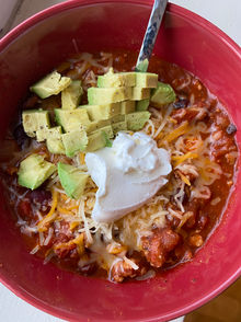 Turkey and bean chili