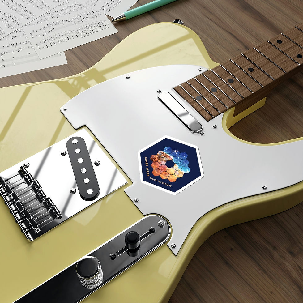 Miniatura: Die-Cut Sticker Decal - Carina Honeycomb - James Webb Space Telescope