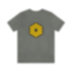 Thumbnail: Men's James Webb Space Telescope - Gold Abstract Honeycomb - JWST T-Shirt