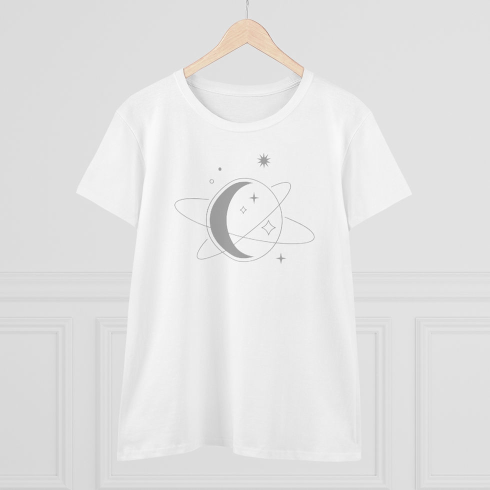 Thumbnail: Women's Planet Atom Cotton T-Shirt