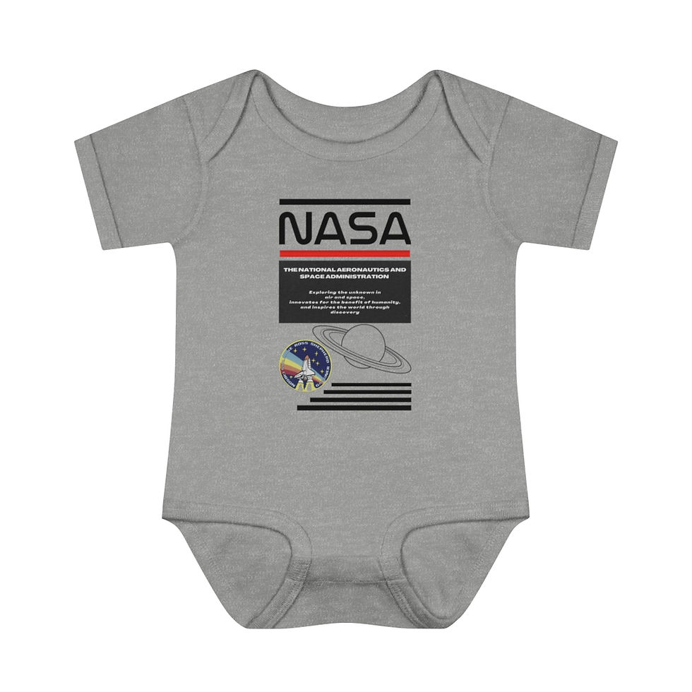 Miniature : Infant Baby NASA - Space Administration Bodysuit