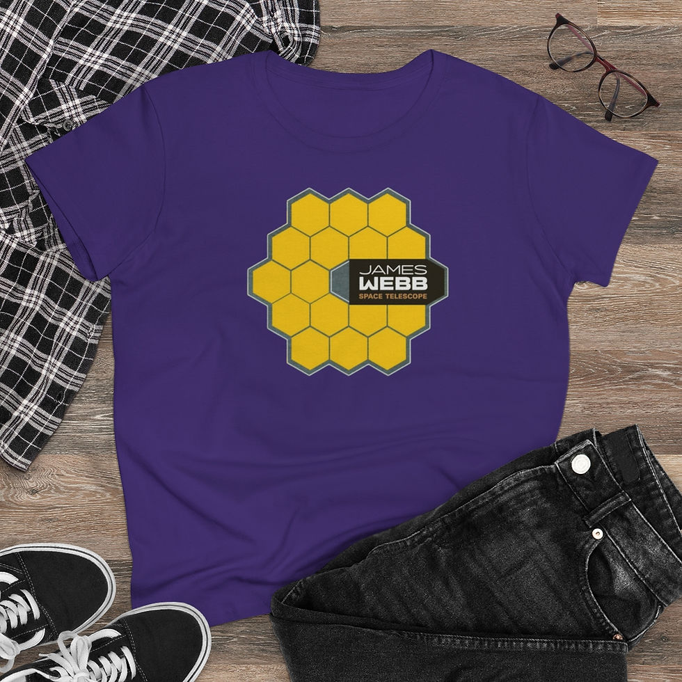 Miniature : Women's James Webb Space Telescope - JWST Cotton T-shirt