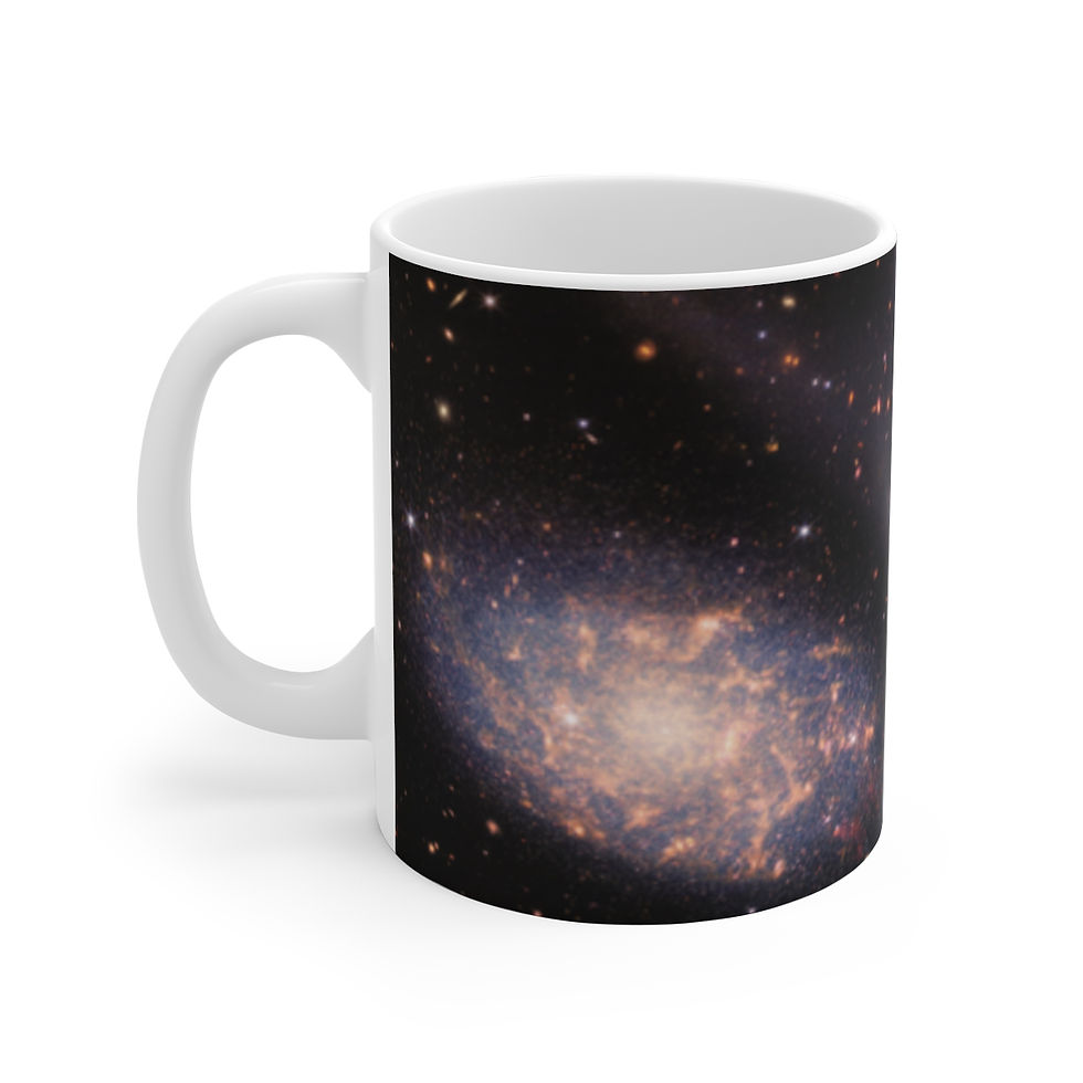 Thumbnail: James Webb Space Telescope Stephan's Quintet with Border Mug, 11oz, 15oz & 20oz