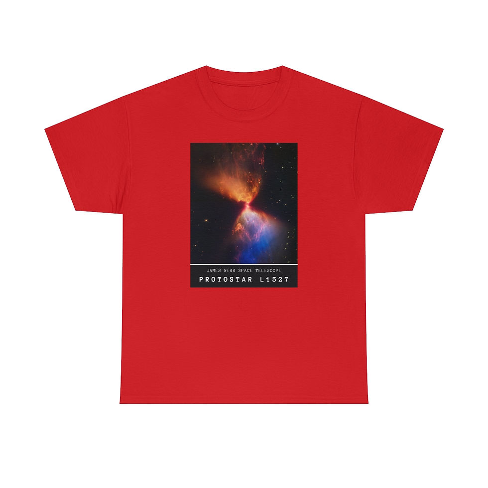 Miniature : Men's James Webb Space Telescope T-Shirt - Protostar L1527 - JWST