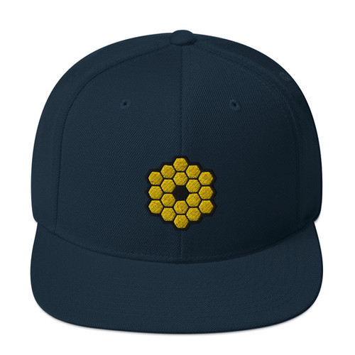 Snapback Hat James b Space Telescope Cap Flat