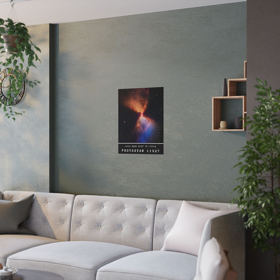 Thumbnail: Protostar L1527 - Webb Space Telescope - Poster Satin Finish – various sizes