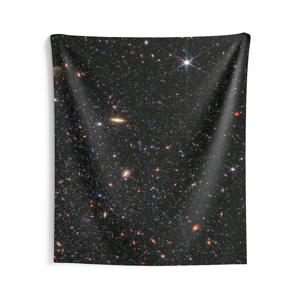 Thumbnail: James Webb Space Telescope - Indoor Wall Tapestries - JWST Dwarf Galaxy