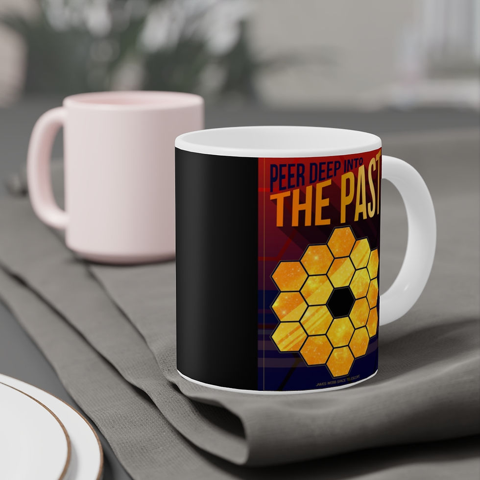 Thumbnail: James Webb Space Telescope - Peer Deep into the Past Mug, 11oz, 15oz & 20oz