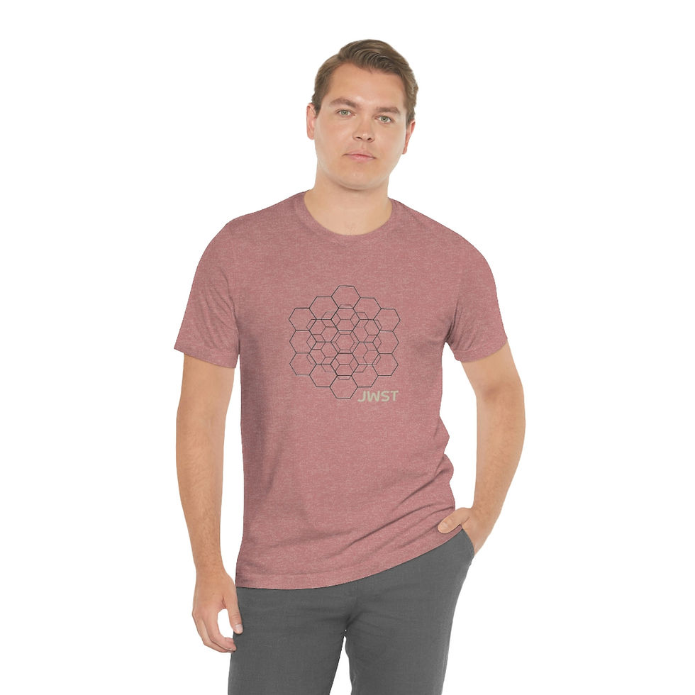Miniatura: Men's James Webb Telescope - JWST Honeycomb T-Shirt