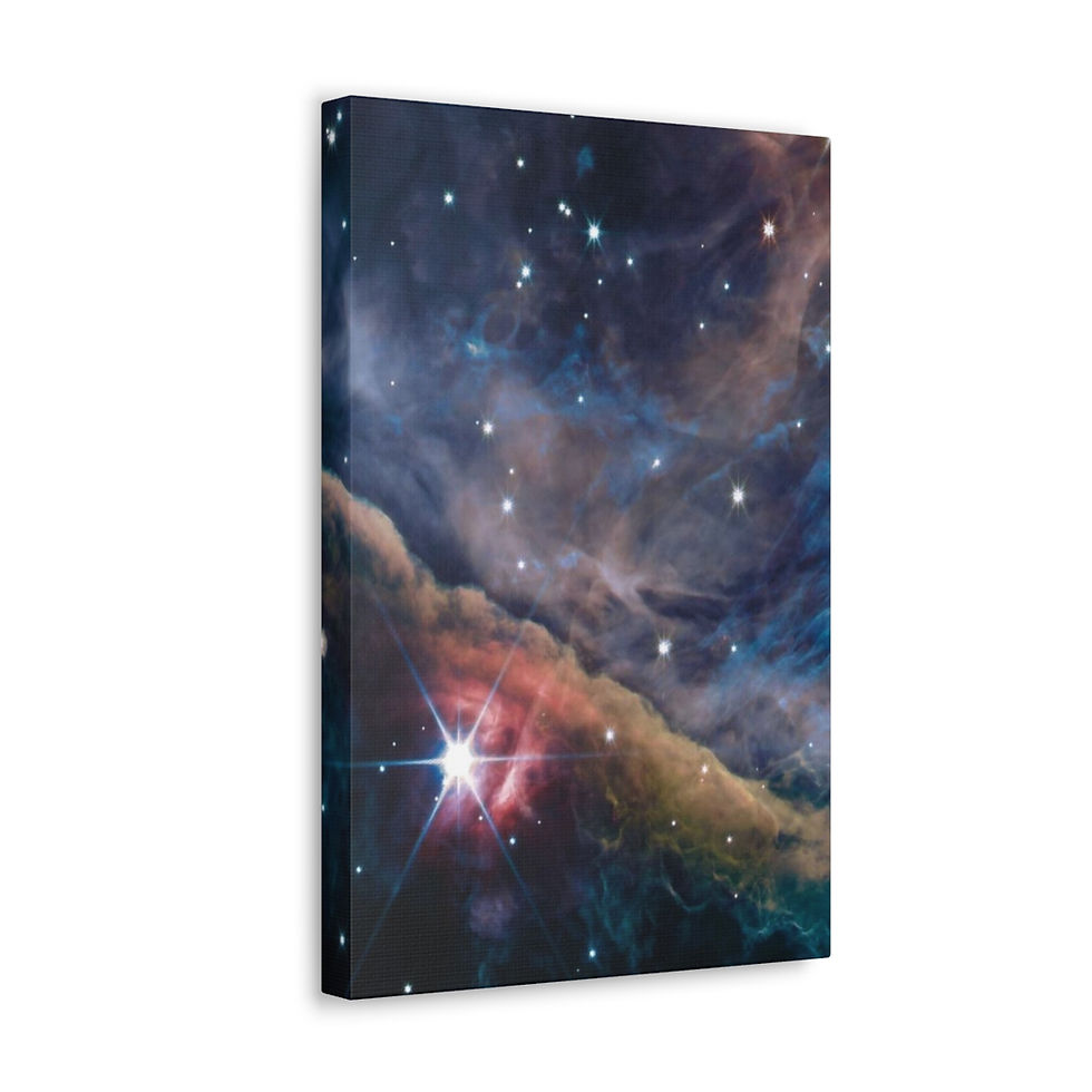 Thumbnail: Orion Nebula by Webb Space Telescope - Wrapped Canvas - Various Medium Sizes