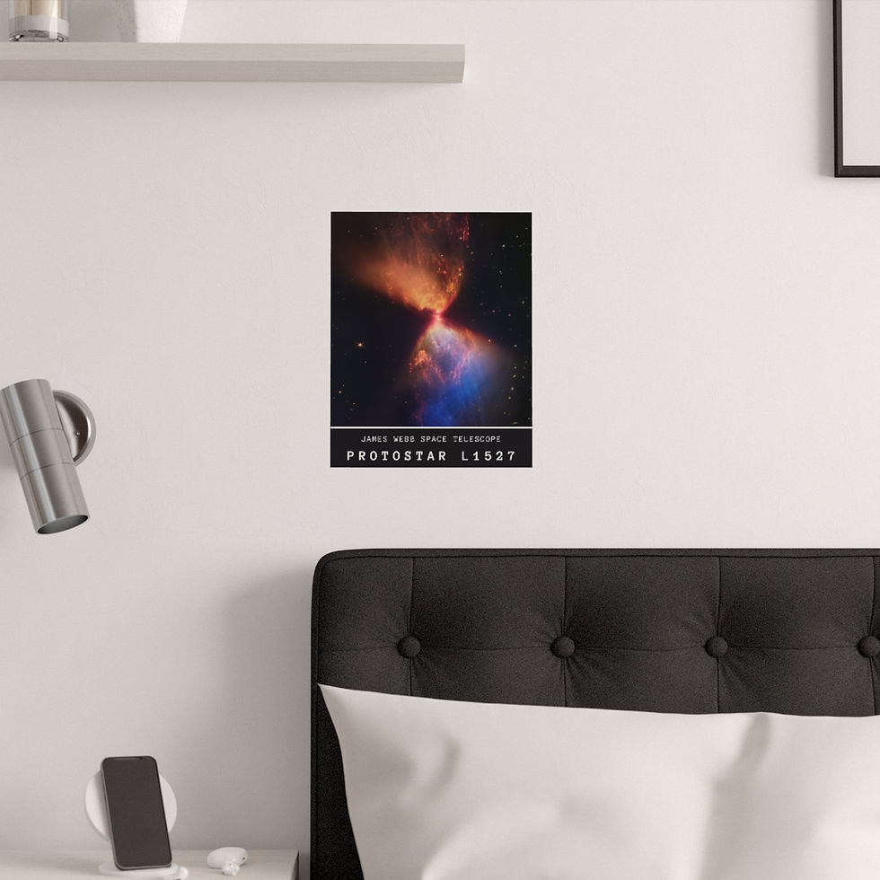 Thumbnail: Protostar L1527 - Webb Space Telescope - Poster Satin Finish – various sizes