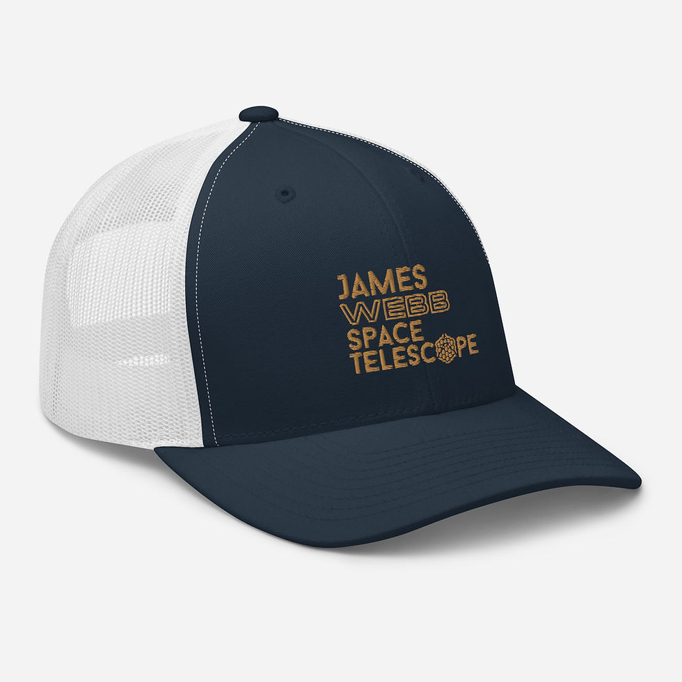 Thumbnail: James Webb Space Telescope - JWST Embroidered Trucker Cap
