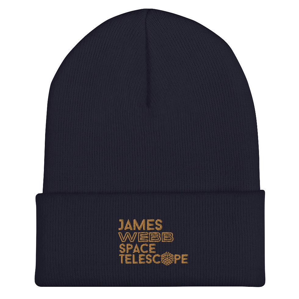 Miniature : James Webb Space Telescope - JWST Embroidered Cuffed Beanie