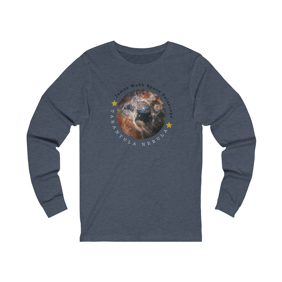 Thumbnail: Tarantula Nebula Long Sleeve Shirt - Womens James Webb Space Telescope Tee