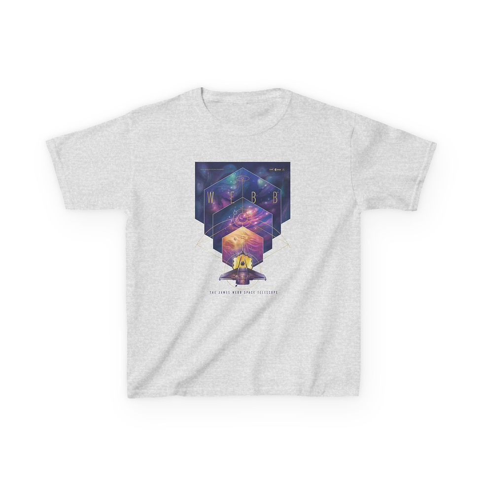 Miniatura: Youth T-Shirt Tee - Explore - James Webb Space Telescope TShirt JWST