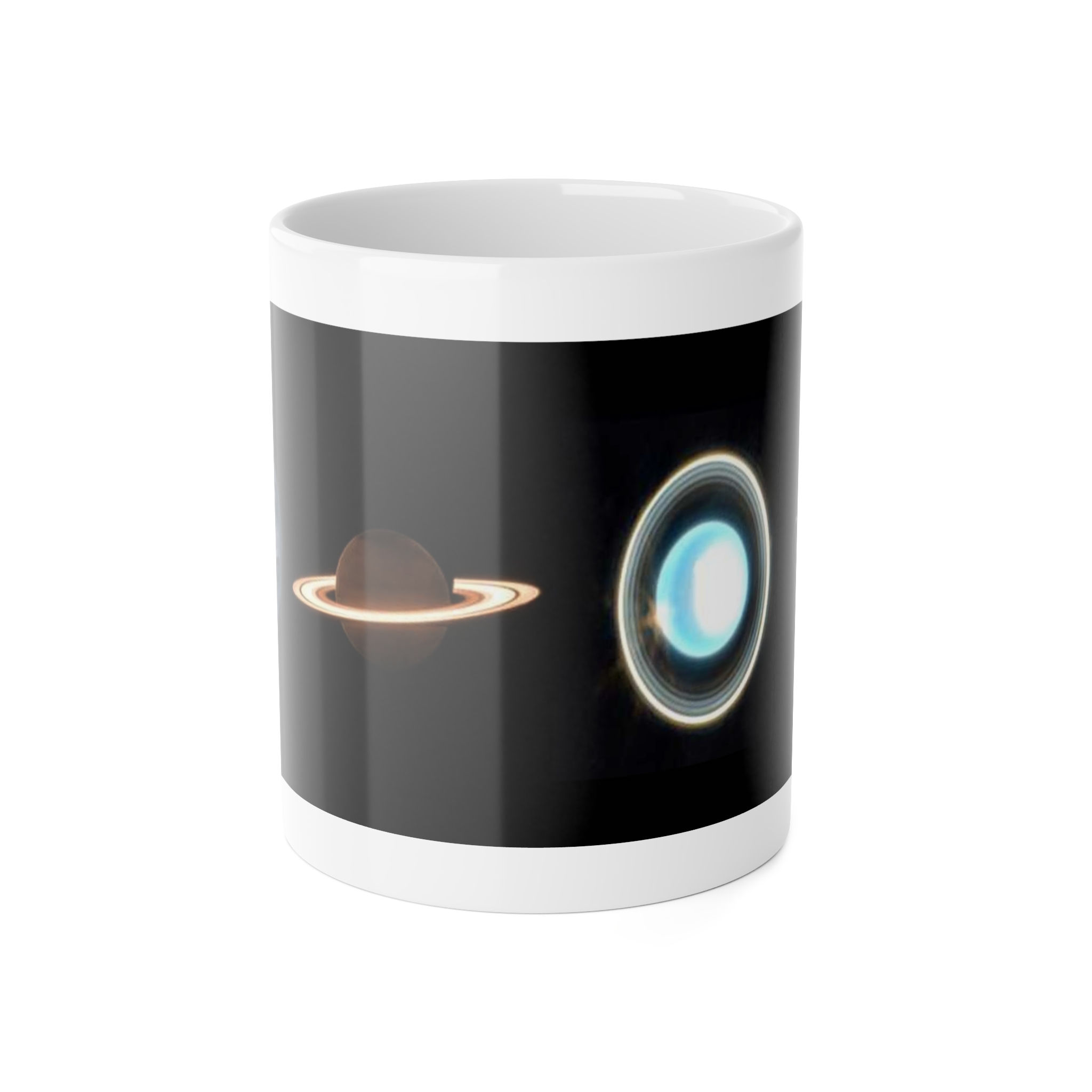 Outer Planets - James Webb Space Telescope JWST 11oz Black Mug