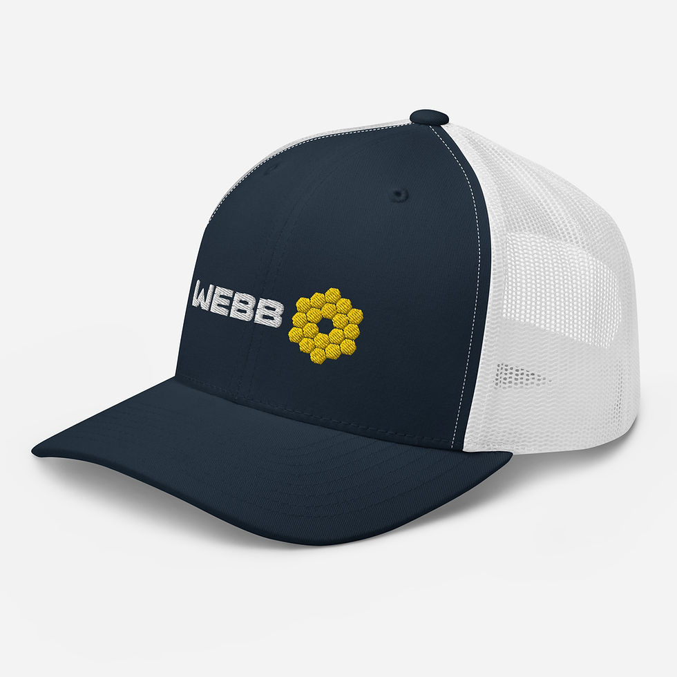 Thumbnail: Webb - JWST - James Webb Space Telescope Embroidered Trucker Cap