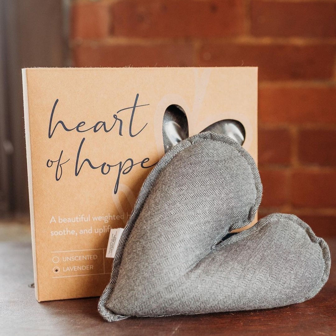 Heart of Hope | Weighted Aromatherapy Pillow | Hot & Cold 