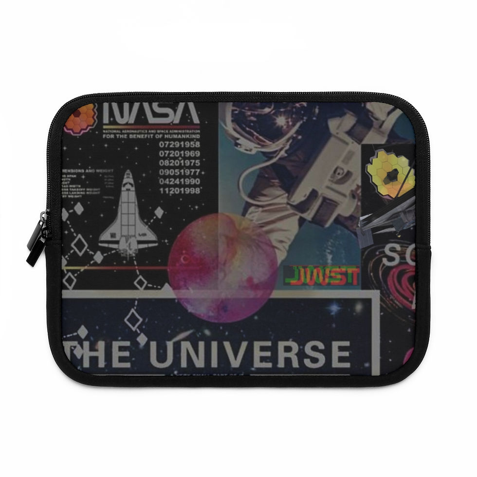 Thumbnail: James Webb Space Telescope Comic Illustration Laptop Sleeve