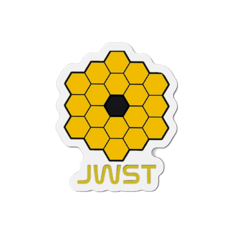 Miniature : Magnet - Original JWST Honeycomb - James Webb Space Telescope
