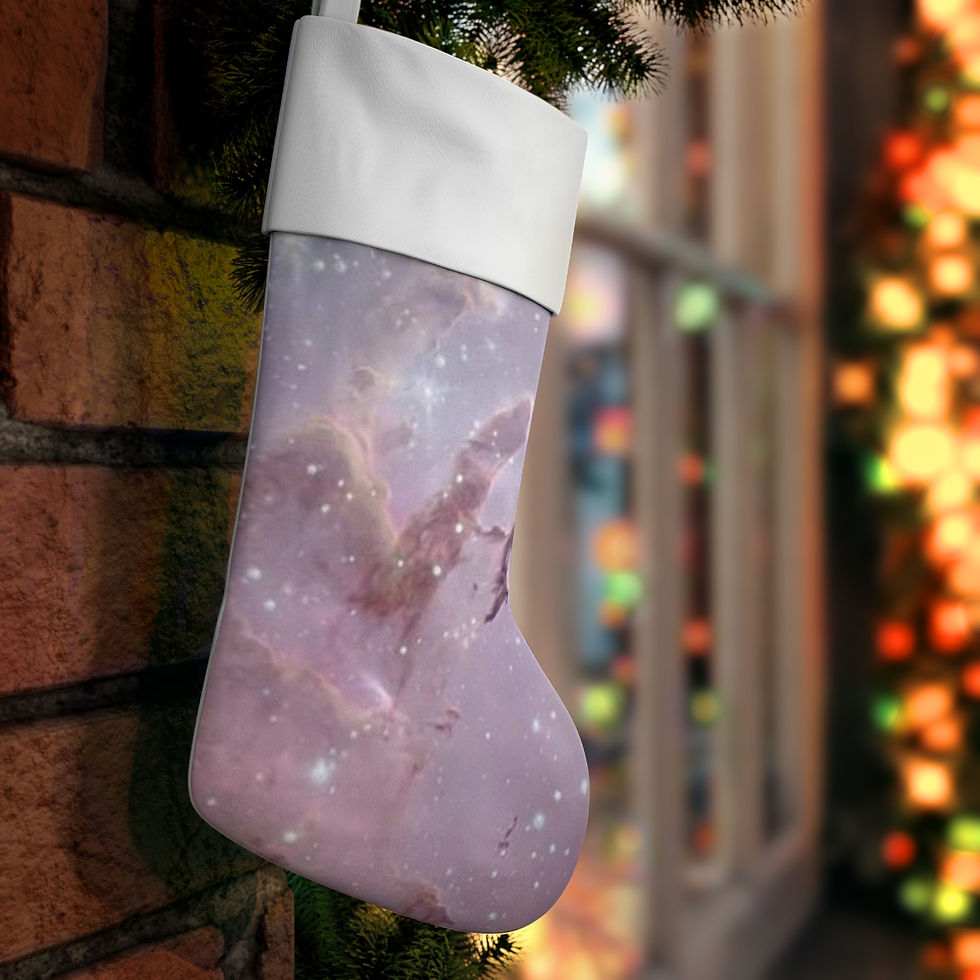 Miniature : James Webb Space Telescope - JWST Pillars of Creation Holiday Stocking