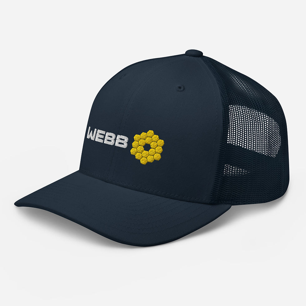 Thumbnail: Webb - JWST - James Webb Space Telescope Embroidered Trucker Cap