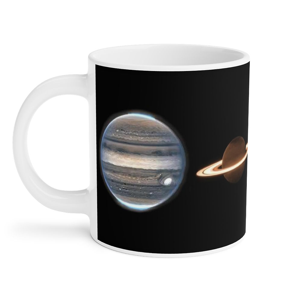 Thumbnail: Outer Planets - James Webb Space Telescope 11oz, 15oz & 20oz White Mug
