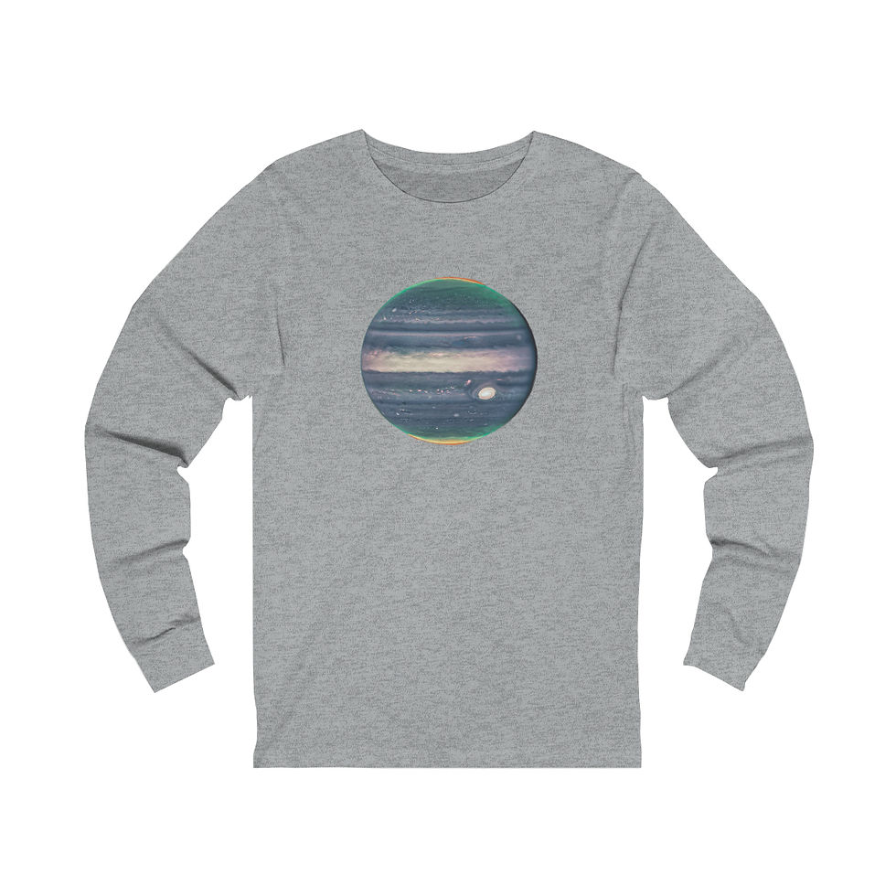 Thumbnail: Men's James Webb Space Telescope Jupiter Long Sleeve Shirt