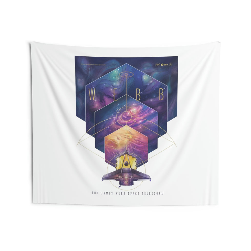 Miniature : James Webb Space Telescope - Indoor Wall Tapestries - JWST Exploration