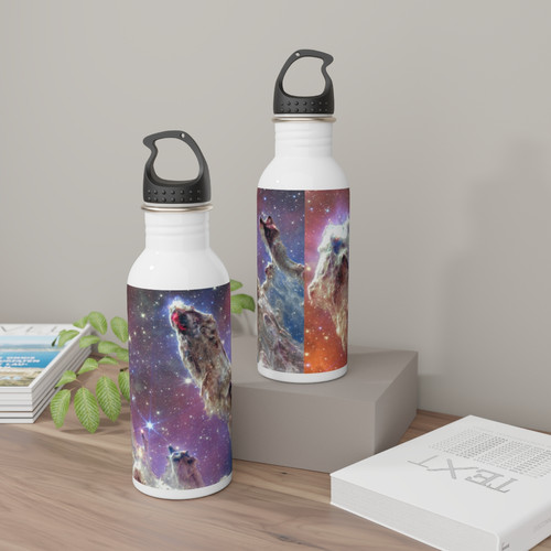 Pillars of Creation NIRCam/MIRI Image JWST Stainless Steel Water