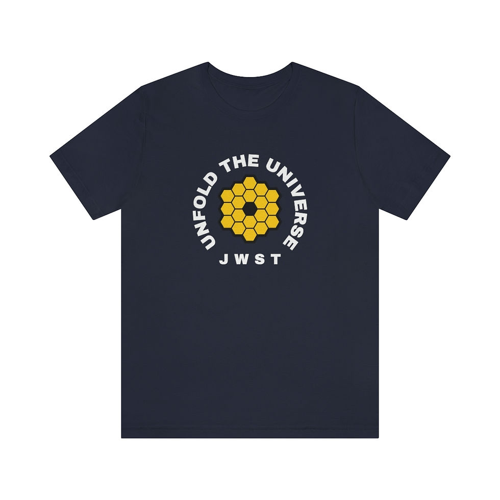 Thumbnail: Men's James Webb Telescope - JWST Unfold Honeycomb T-Shirt