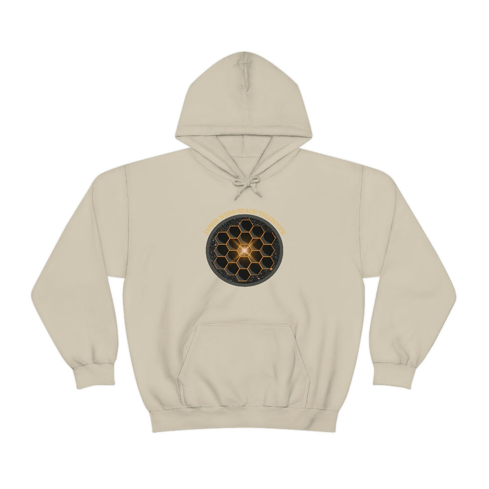 Thumbnail: Super Emblem - Men's James Webb Space Telescope Hooded Sweatshirt