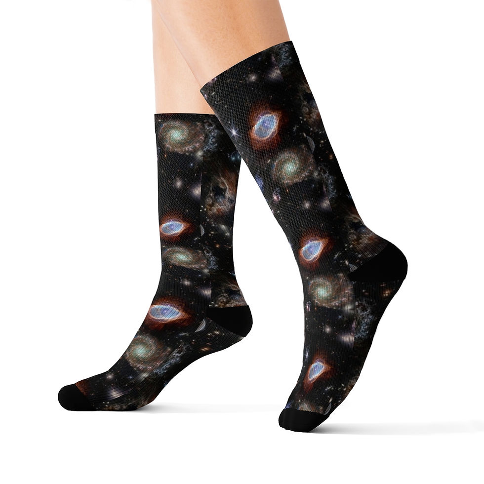 Thumbnail: James Webb Space Telescope - JWST Galaxy Socks