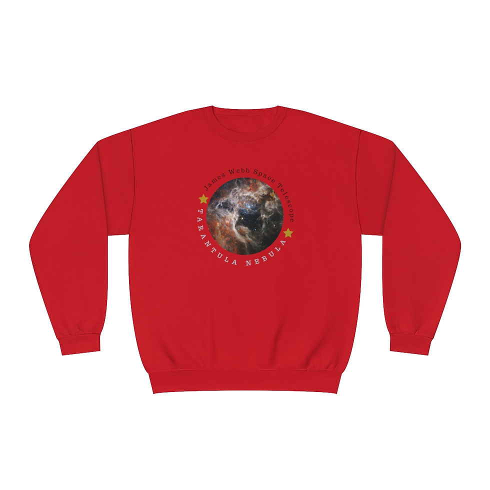 Miniature : Tarantula Nebula Crewneck - Women's James Webb Space Telescope Sweatshirt