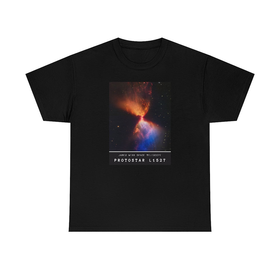 Miniature : Men's James Webb Space Telescope T-Shirt - Protostar L1527 - JWST