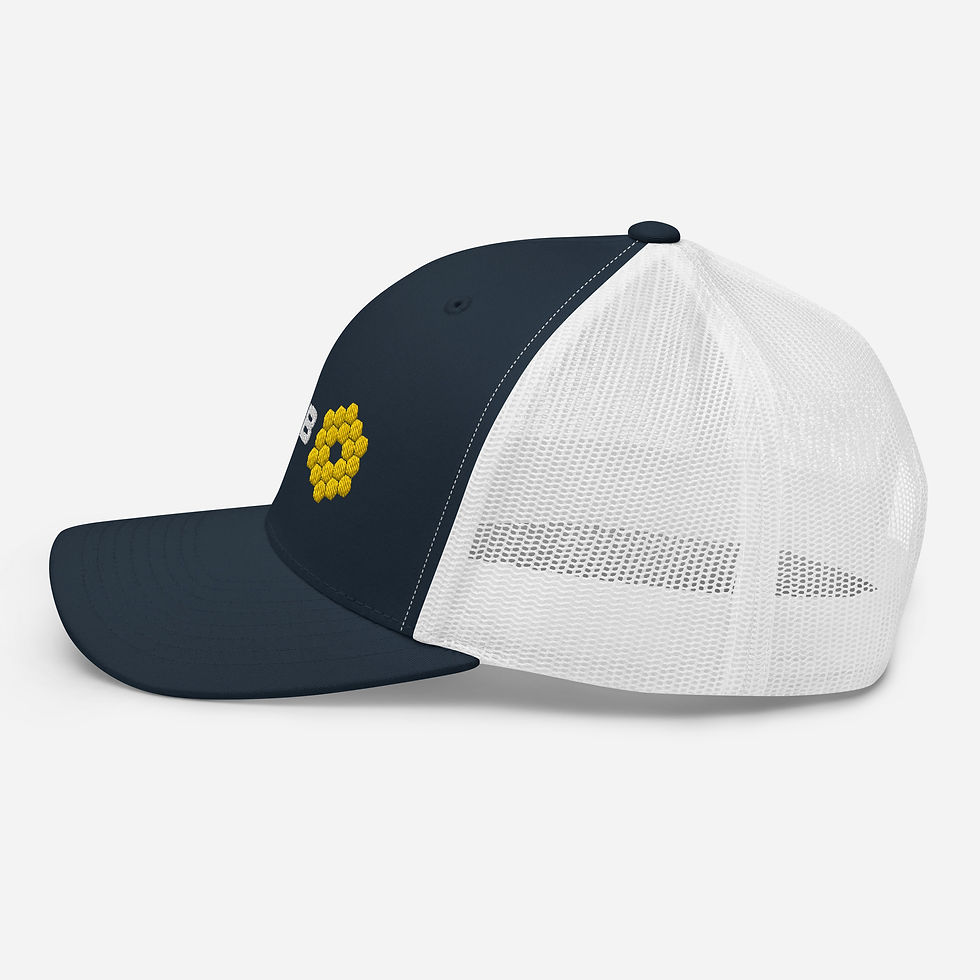 Thumbnail: Webb - JWST - James Webb Space Telescope Embroidered Trucker Cap