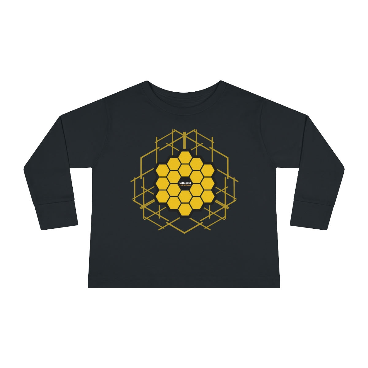 ToddlerJWST Abstract Honeycomb - James Webb Space Telescope Long Sleeve Tee