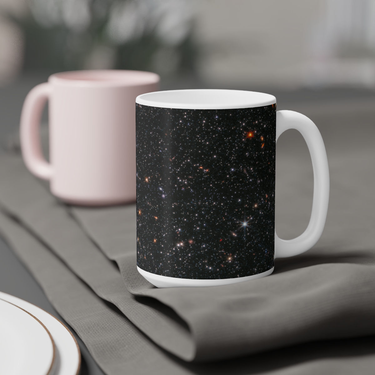 James Webb Space Telescope Dwarf Galaxy Mug, 11oz, 15oz & 20oz